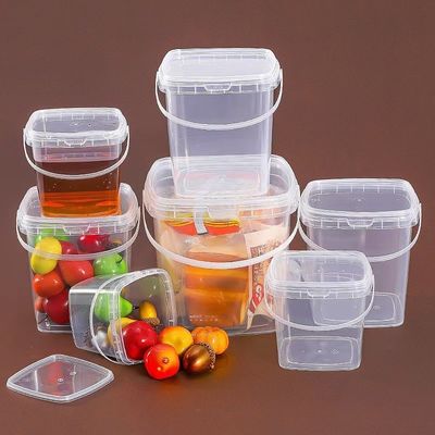 300ml 3 L Food Preservation Solution Plastic Bucket with Lid Customize Option