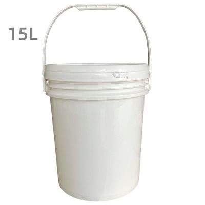 Silk Screen Printing Round Plastic Bucket with Metal Handle Pail 3L 4L 5L 8L 10L 5 Gallon