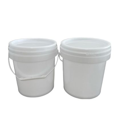 3L 4L 5L Eco Friendly Plastic Bucket with Lid Customize Thickness 1.0 to 2.5 MM