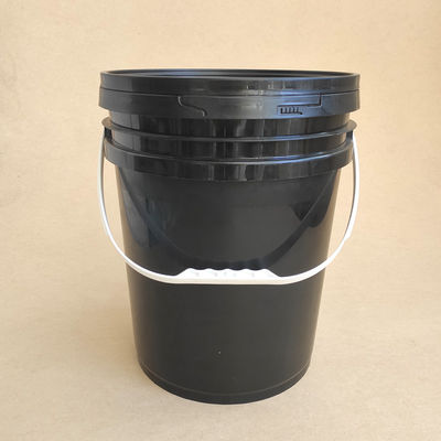 1.0-2.5mm Thickness GAP/ISO/FDA Approved Plastic Pail for Paint in 5L 10L 20L 25L 30L Sizes