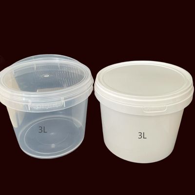 2L 3L 4L 5L Popcorn Bucket Plastic Pail with Silk Screen/Heat Transfer/IML Printing