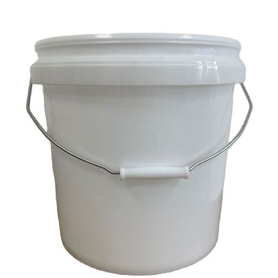 5L Food Grade Plastic Bucket with Easy Open Lid and Round Shape in HDPE Material