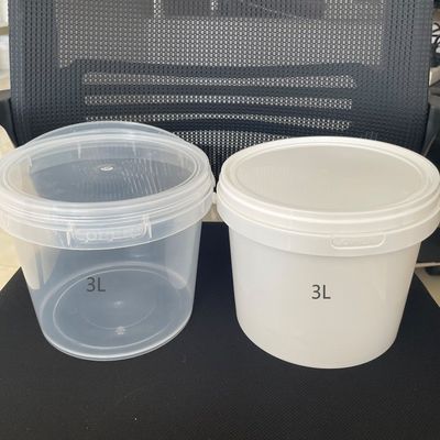 Easy Open and Close Lid Plastic Bucket in 3L-25L Sizes for Customized Applications