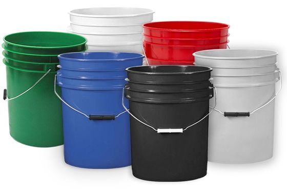 Easy Open and Close Lid Plastic Bucket in 3L-25L Sizes for Customized Applications