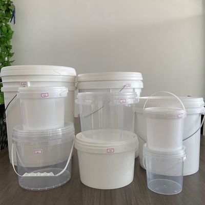 Food Packaging Clear Plastic Popcorn Bucket with LED Light and Handle