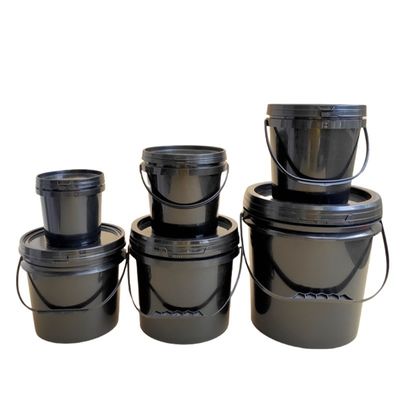 Food Grade Plastic Pail with Printed Logo Certified by GAP/ISO/FDA in Different Sizes