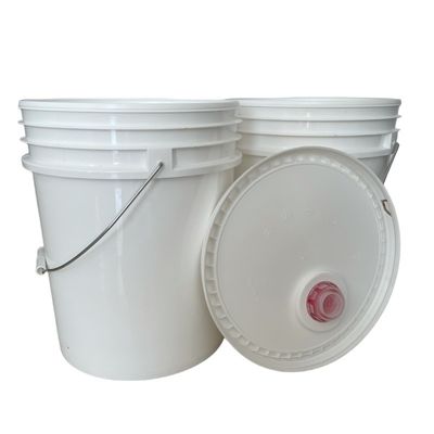 20 Liter Plastic Bucket with Metal Handle Durable and Certified by GAP/ISO/FDA