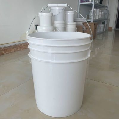 20 Liter Plastic Bucket with Metal Handle Durable and Certified by GAP/ISO/FDA