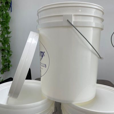 5 Gal Round Bucket Plastic Pail