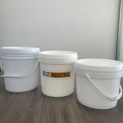 Free Sample Food Grade Plastic Bucket 2 Gal 8L Round Container Bucket