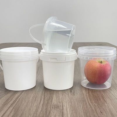 China Plastic Bucket Factory Supply Mini Clear Plastic Container Pail