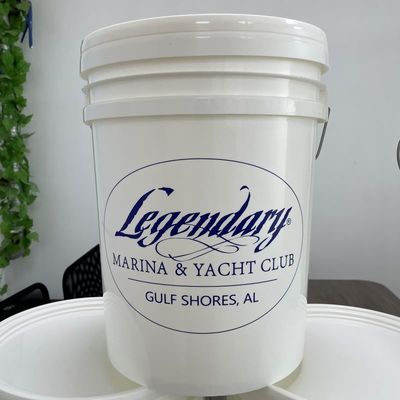 5 Gal Round Bucket Plastic Pail