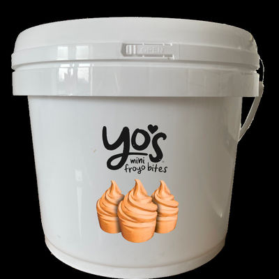 Free Sample Food Grade Plastic Bucket 2 Gal 8L Round Container Bucket